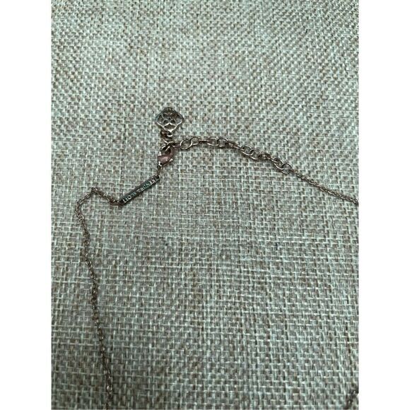 Kendra Scott Elisa Gold Pendant Necklace in Iridescent Drusy - Picture 5 of 9